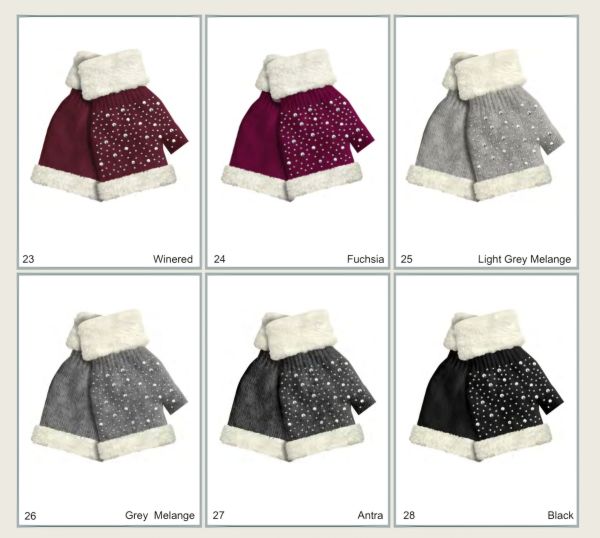 Halbfinger Handschuhe Funkelsteinchen Teil 2 - in verschiedenen Farben